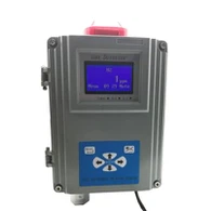 Vaste wandgemonteerde H2-waterstofgasdetector met 220V vermogen
